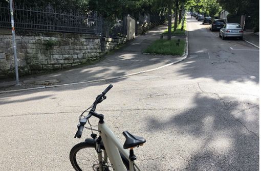 Die Hasenbergsteige hat  mit dem E-Bike ihren Schrecken verloren. Foto: StZ/sto