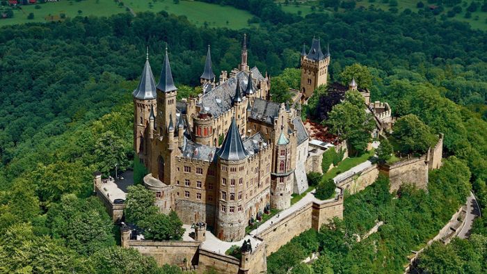 Reichsbürger vor Burg Hohenzollern