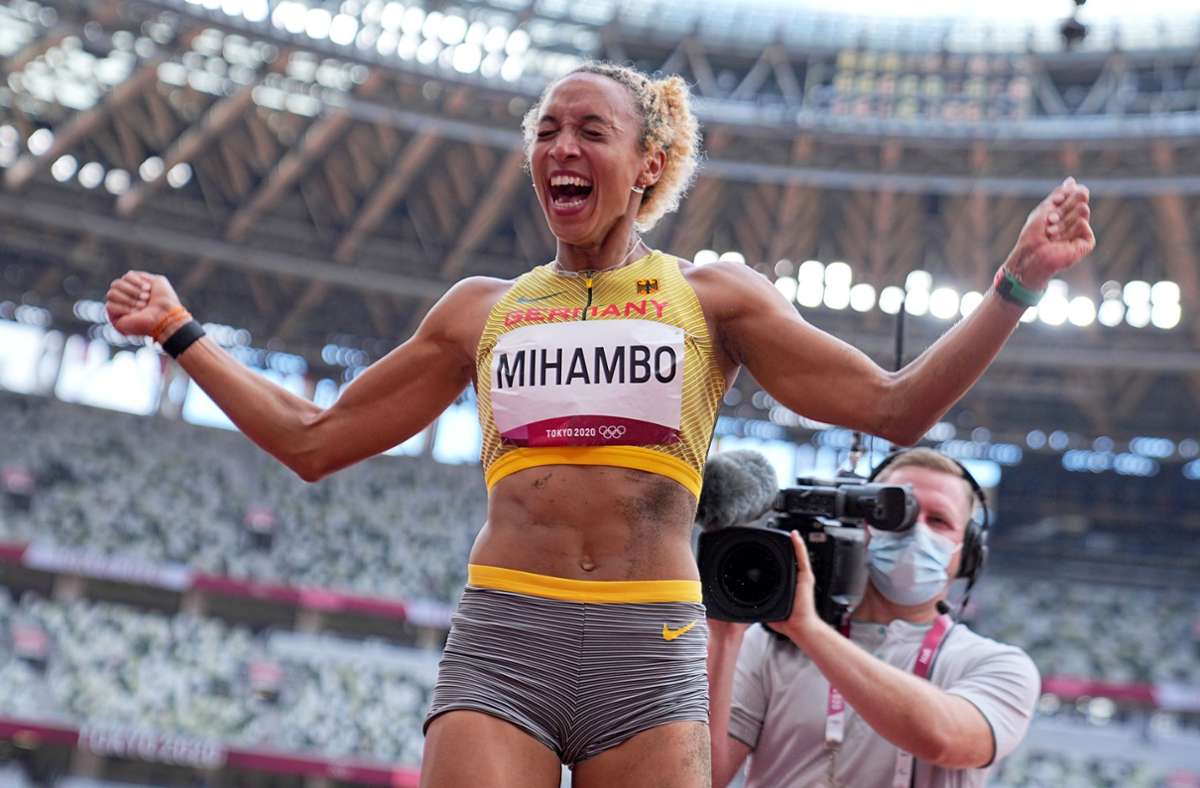 Weitsprung bei Olympia 2021: Im letzten Sprung zum Glück: Malaika Mihambo gewinnt Gold