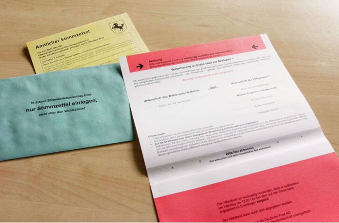 OB-Wahl in Stuttgart: So funktioniert die Briefwahl