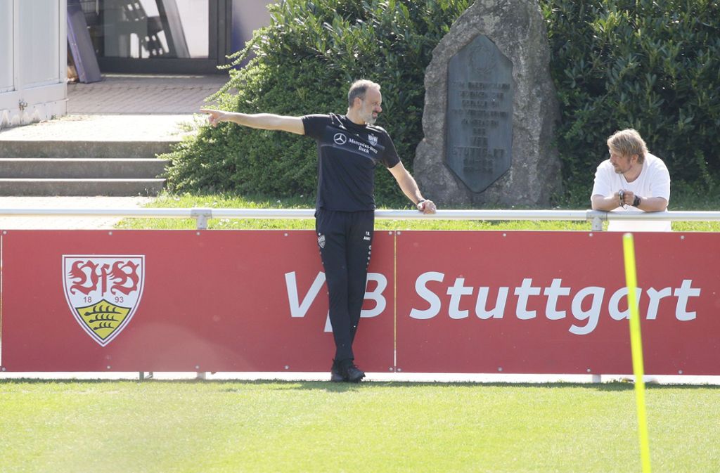 Jobgarantie für Pellegrino Matarazzo: Sven Mislintat setzt beim VfB Stuttgart alles auf eine Karte