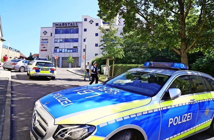 Polizeieinsatz in Ludwigsburg: Schüsse nach misslungener Festnahme
