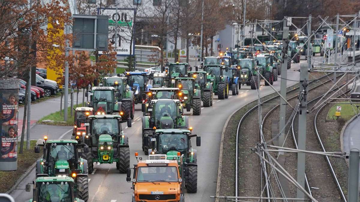 Bauernproteste im Kreis Ludwigsburg: Hier drohen besonders lange Staus
