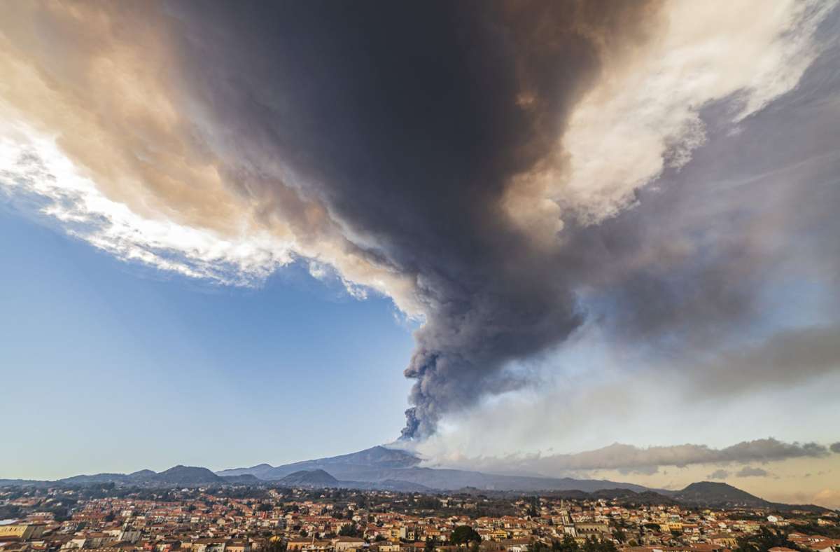 Italienische Insel Sizilien: Vulkan Ätna scheint wieder zu erwachen