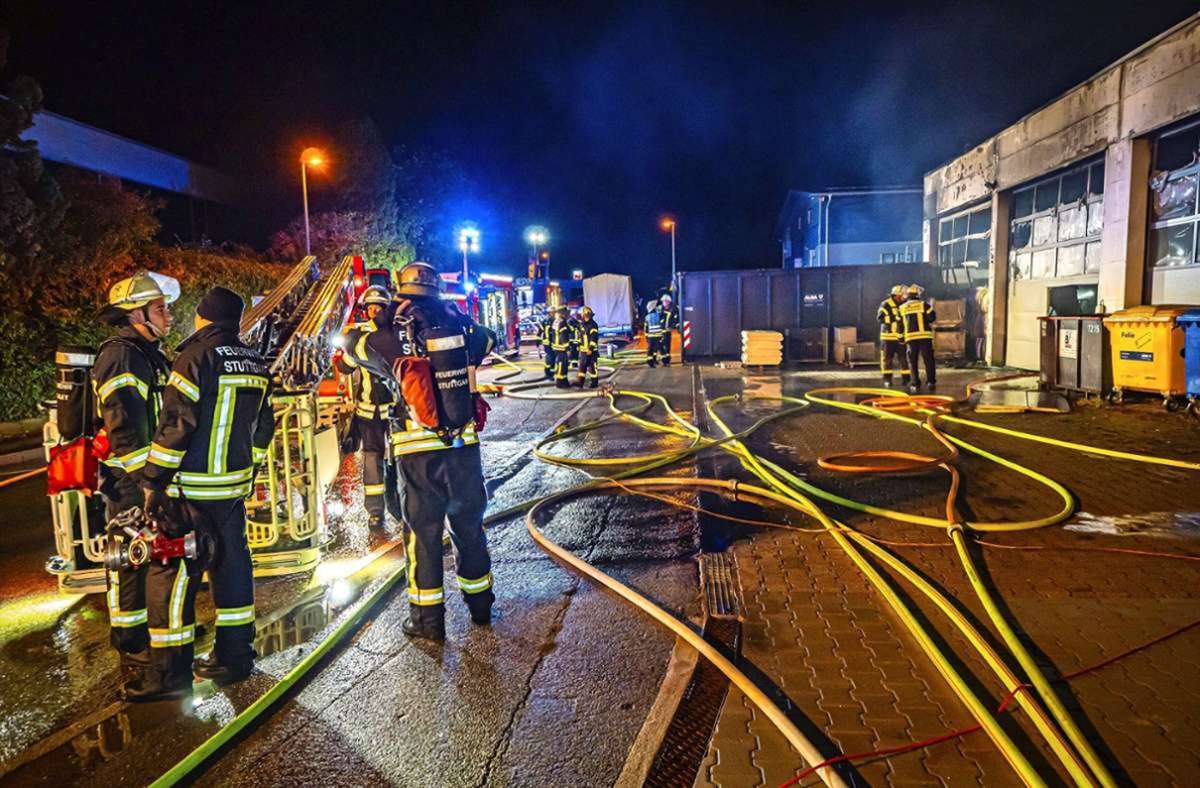Brandstiftung in Stuttgart-Stammheim: Wehrleute, die zu Brandstiftern werden