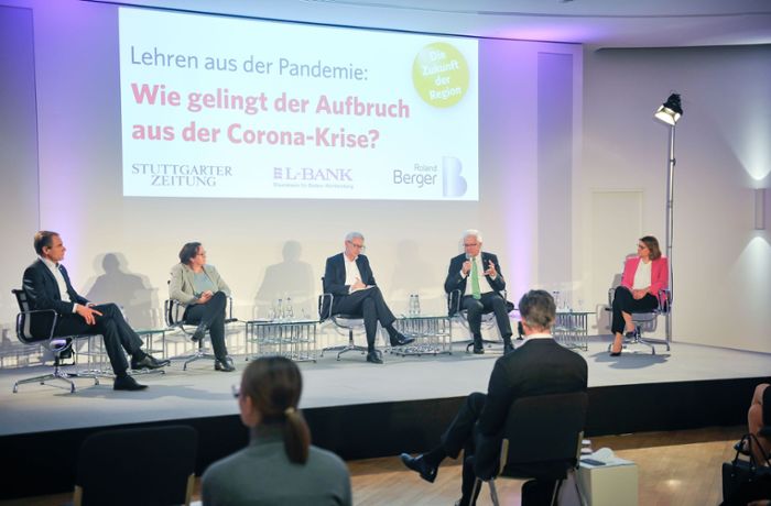 Kretschmann bei der StZ-Podiumsdiskussion: Ampel-Koalition will Strompreis senken