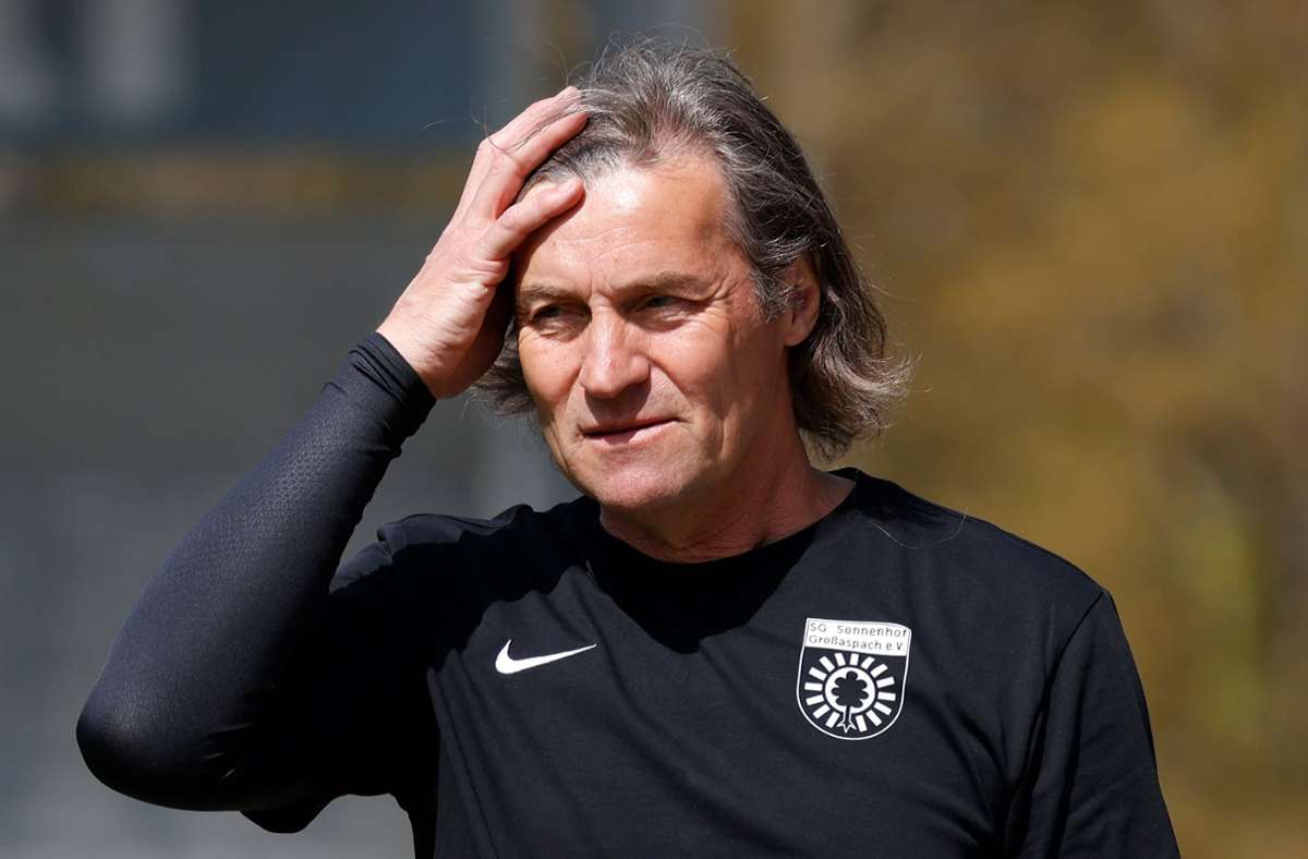 Fußball-Regionalliga: Walter Thomae wirft bei der SG Sonnenhof Großaspach hin