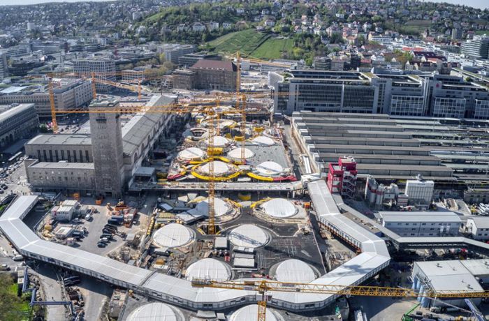 Stadt plant Wettbewerb für Stuttgart-21-Quartier: Erster Neubau am S-21-Bahnhof nicht vor Ende 2033 fertig