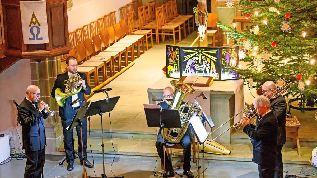 Weihnachtskonzert in Gärtringen: Allerfeinste Musizier-Kultur aus Blechblasinstrumenten