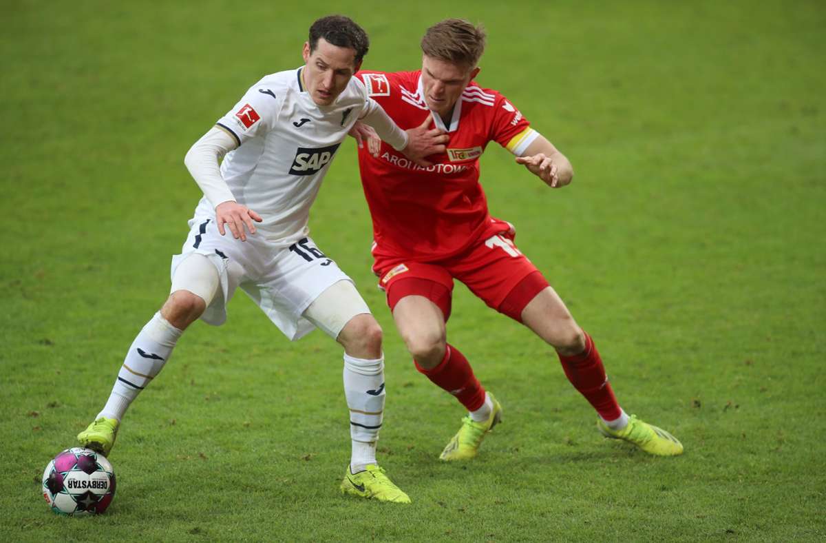 1. Bundesliga: Union Berlin lässt gegen Hoffenheim Punkte liegen