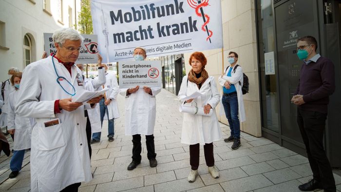 Ärzte protestieren gegen Mobilfunk