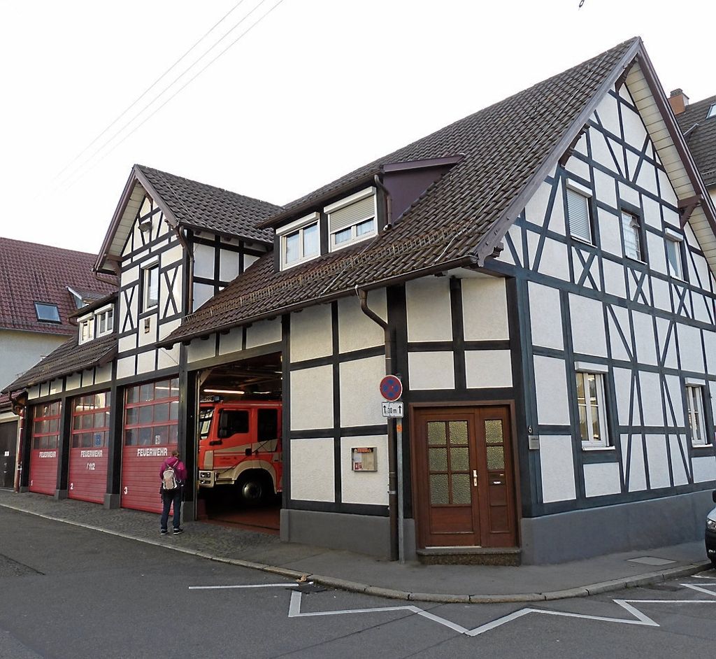 Die circa 1880 erbaute ehemalige Gemeindekelter ist seit nunmehr 113 Jahren die Heimat der Freiwilligen Feuerwehr Untertürkheim.