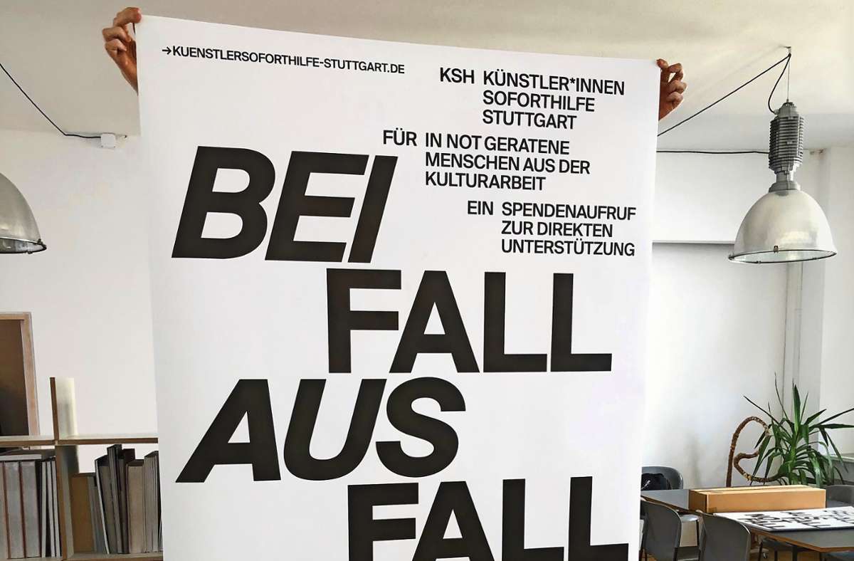 Künstlersoforthilfe in Stuttgart: „Wir sind kein Almosenverein“