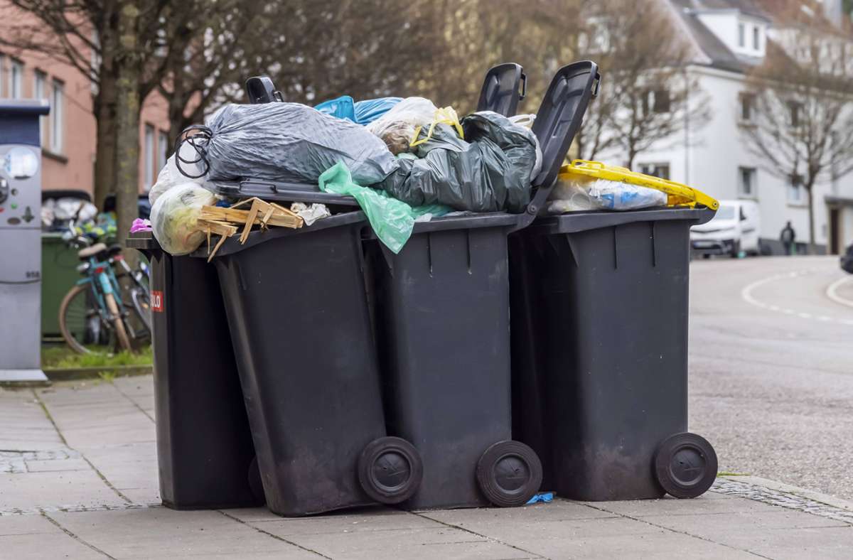 Haus- und Sperrmüll: Baden-Württemberger produzieren so wenig Müll wie nie zuvor