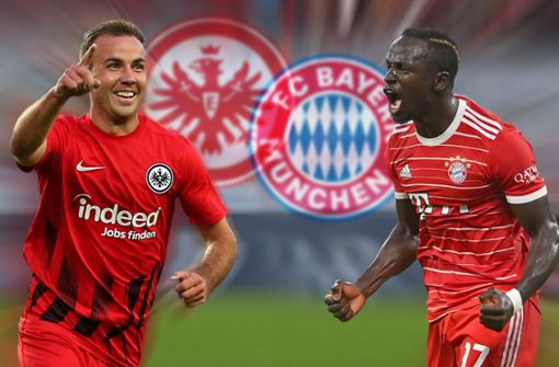 Zwei Knaller-Transfers in der Fußball-Bundesliga: Mario Götze (li.) schloss sich Eintracht Frankfurt an, Sadio Mané dem FC Bayern. Foto: IMAGO/Frank  /Hoermann