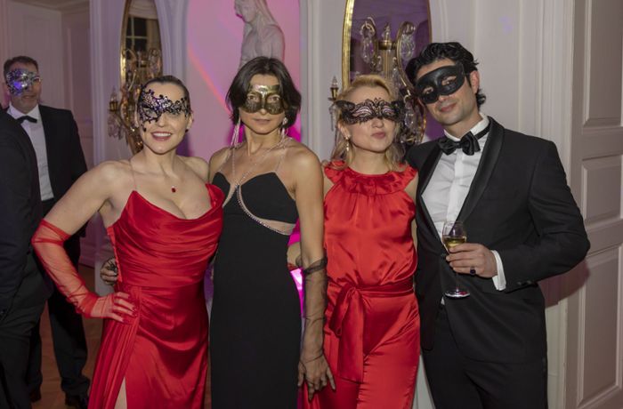 Maskenball auf Schloss Solitude: So glamourös  und sexy feiert man in Stuttgart