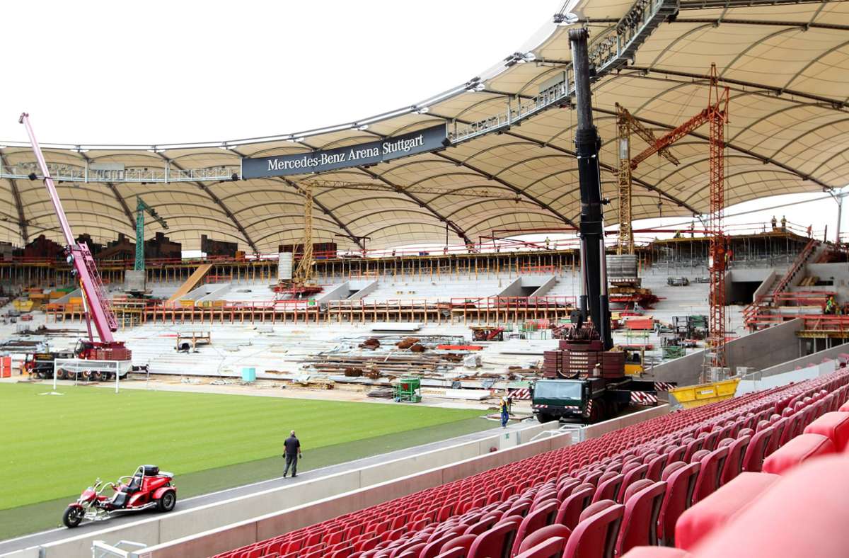 Über die Jahrzehnte wurde das Stadion des VfB Stuttgart oft umgebaut. Eine Zeitreise. Foto: imago sportfotodienst