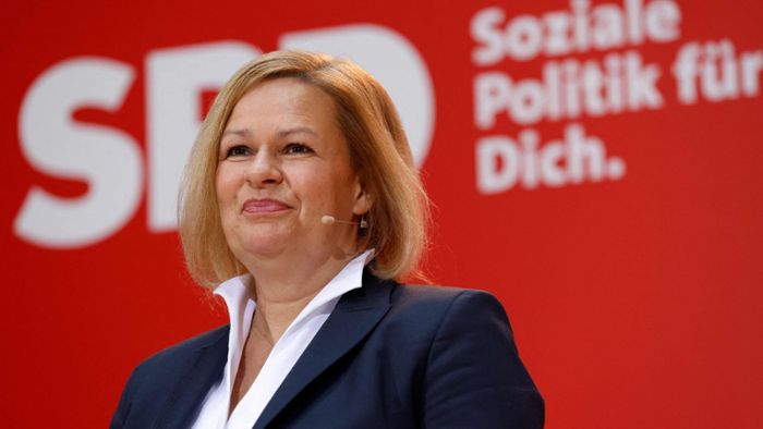 SPD nominiert Nancy Faeser als Innenministerin