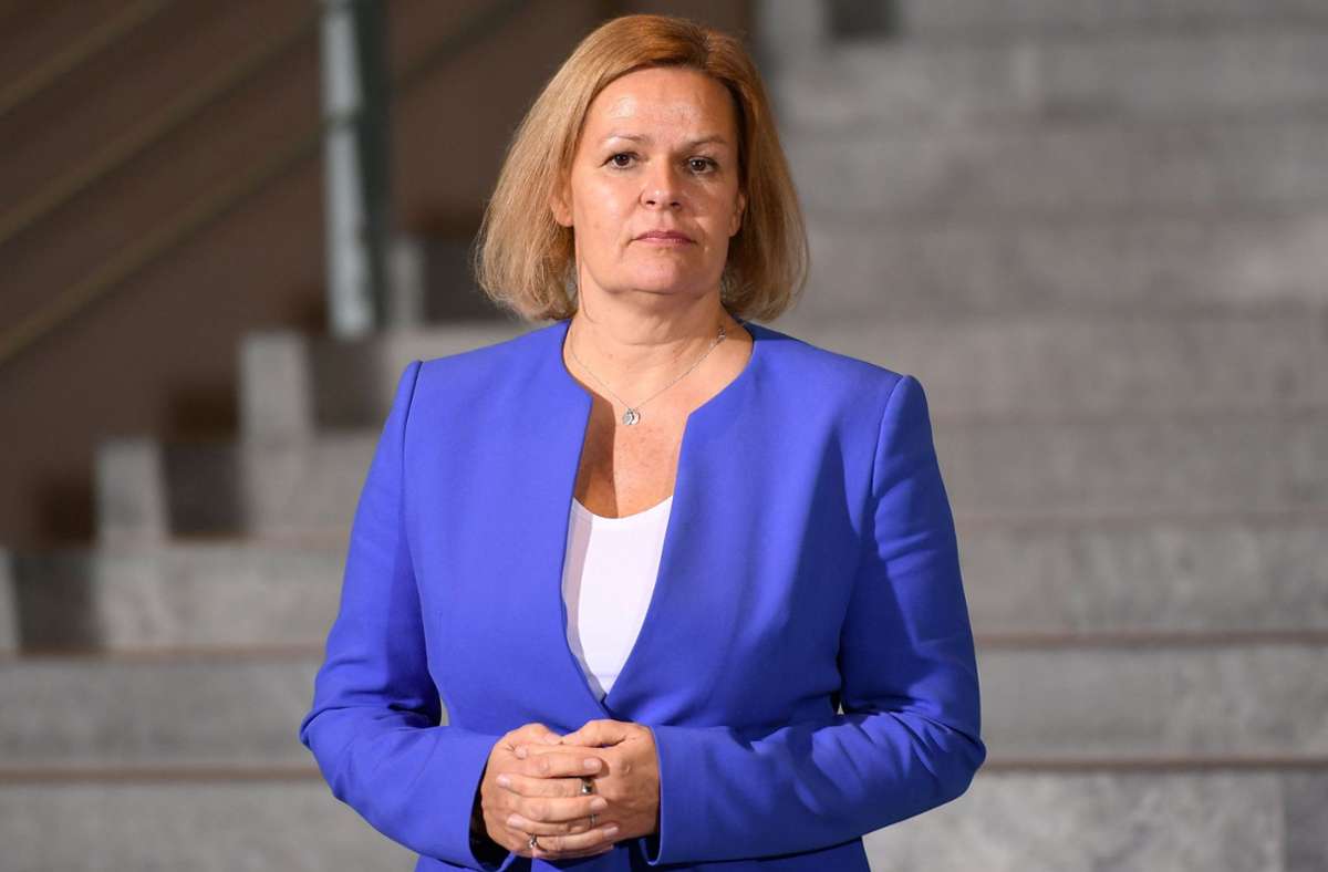 Aktionsplan: Nancy Faeser will Rechtsextremismus „mit Prävention und Härte“ bekämpfen