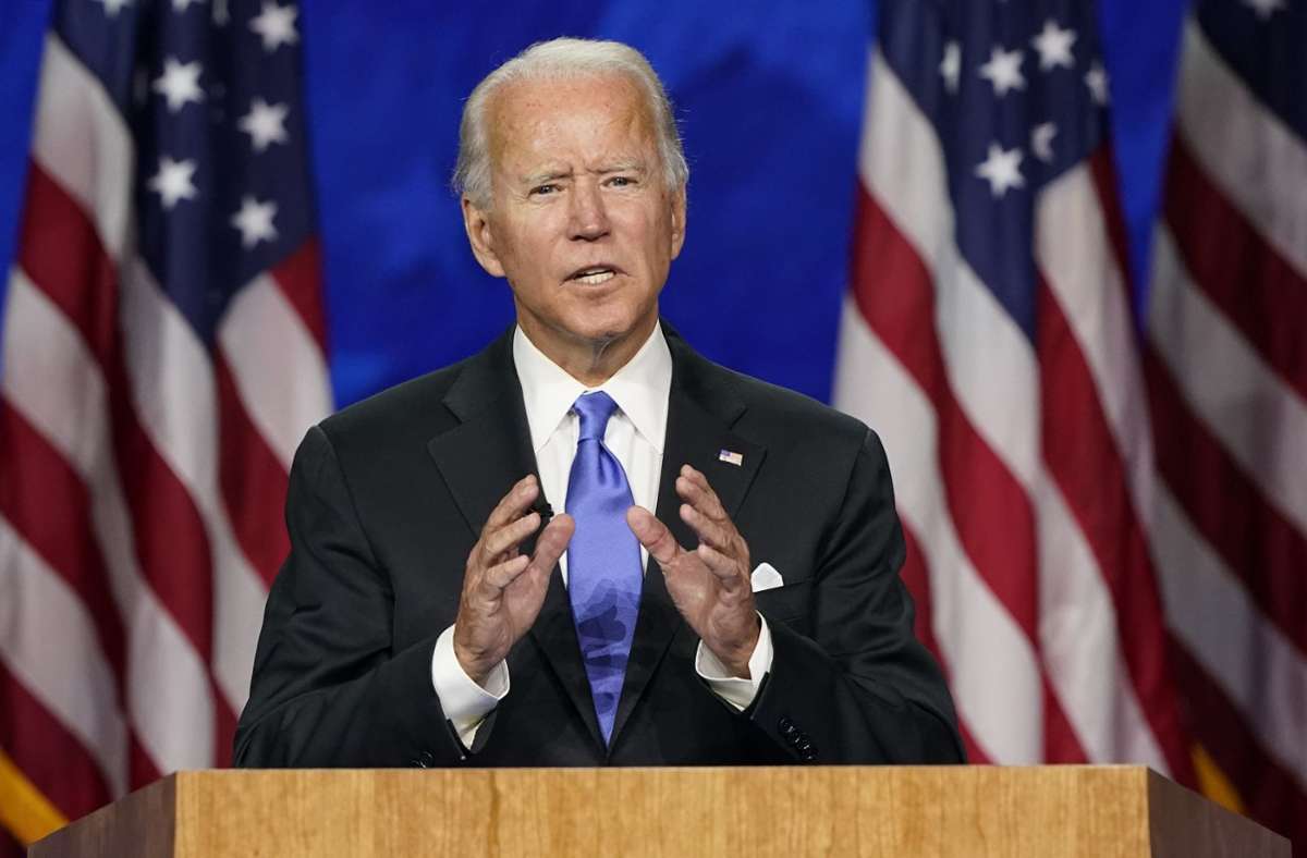 Präsidentschaftskandidat der Demokraten: Joe Biden nimmt Nominierung an und will USA einen