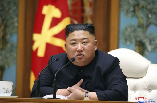Es gibt Spekulationen um seinen Tod: Nordkoreas Machthaber Kim Jong Un. Foto: AP