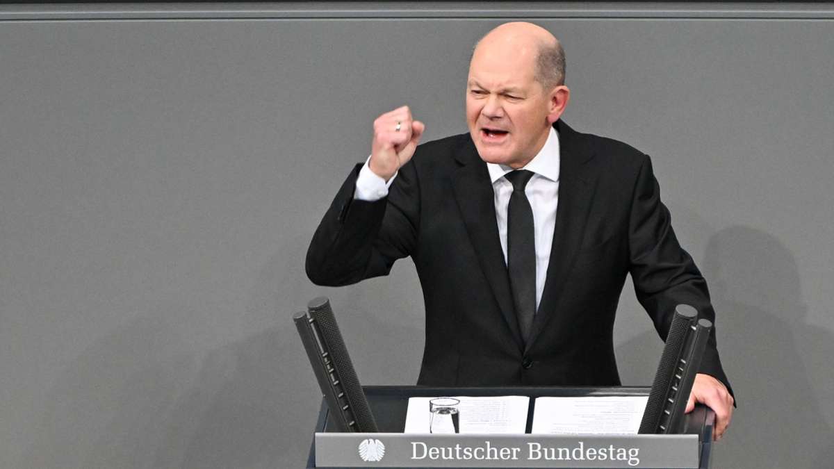 Generaldebatte zum Haushalt: Scholz schießt gegen Merz: „So viel Feigheit  habe ich noch nie gesehen“