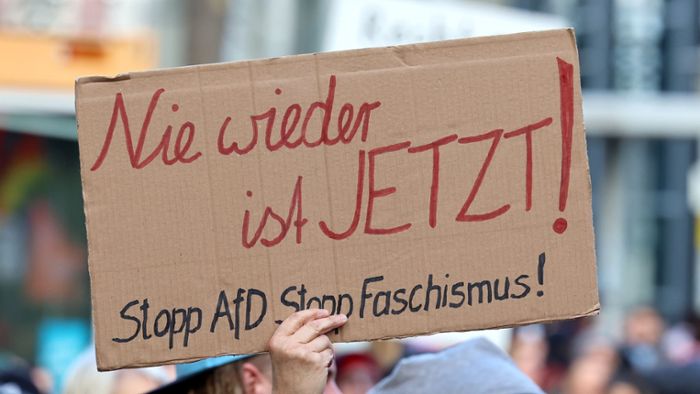Gegen rechts: Tausende demonstrieren deutschlandweit