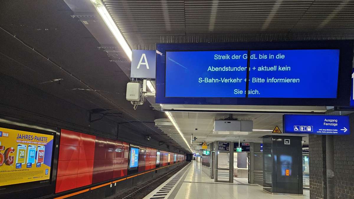 Für einige Stunden waren am Donnerstagmorgen sämtliche S-Bahnen in Stuttgart ausgebremst.