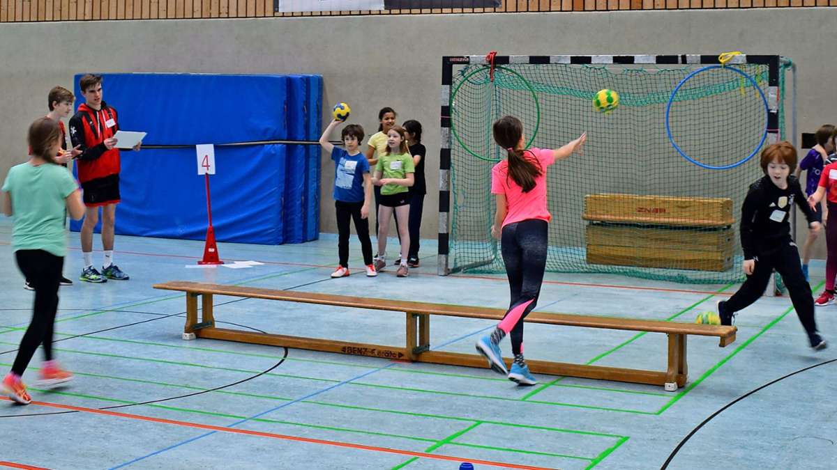 Handball Aktionstag der Grundschulen: So engagiert werben Handballer um den Nachwuchs