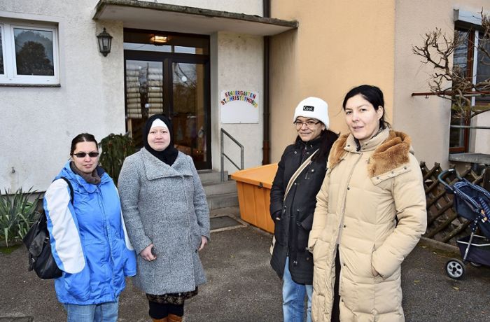 Eltern protestieren gegen Schließung des St. Christophorus-Kindergartens  im Sommer: Enttäuschung über Kita-Schließung