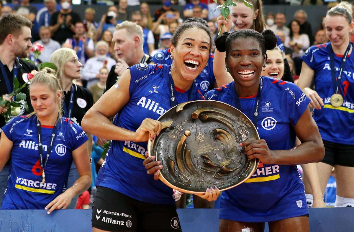 Allianz MTV Stuttgart: Supercup der Volleyballerinnen in der Porsche-Arena