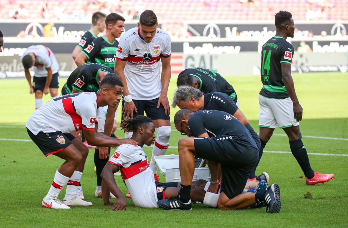 Mohamed Sankoh muss operiert werden: Youngster des VfB Stuttgart erleidet schwere Knieverletzung