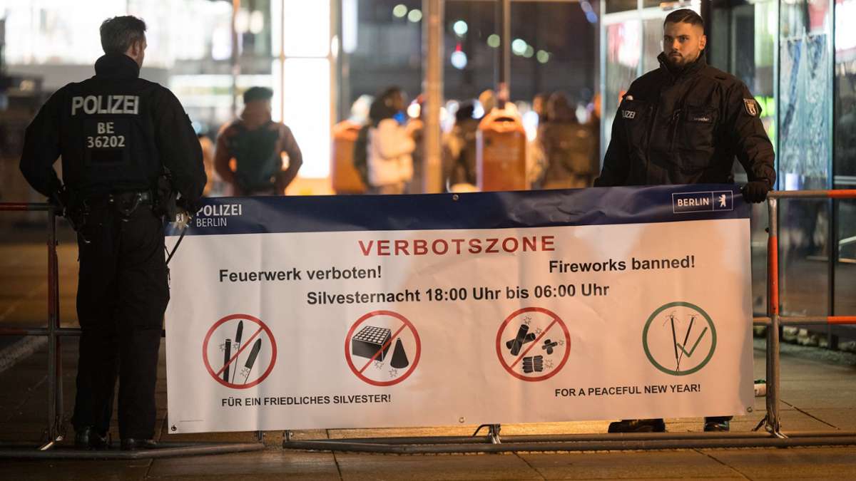 Böllerverbotszone an Silvester in Berlin: Polizei beruhigt Teile der Sonnenallee