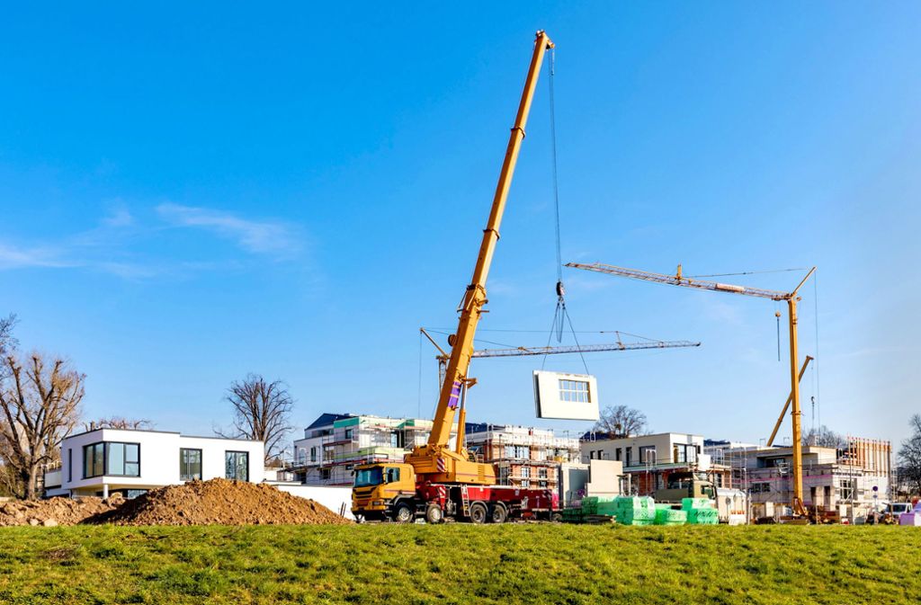 Bauen in Baden-Württemberg: Der Flächenfraß  ist noch zu groß