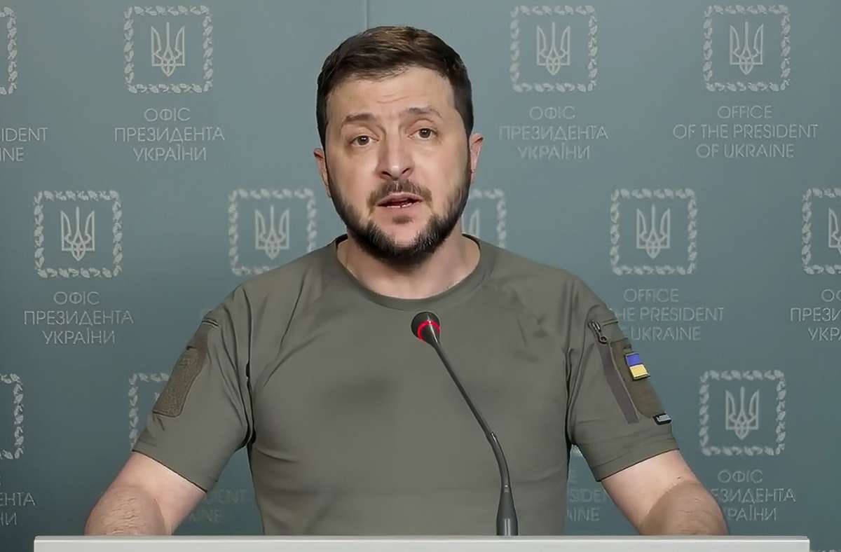 Krieg in der Ukraine: Wolodymyr Selenskyj entlässt 28 Geheimdienst-Mitarbeiter