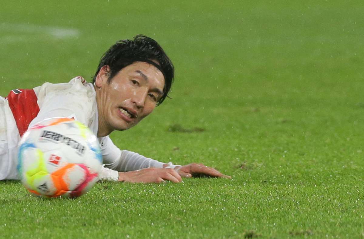 Genki Haraguchi ist neu beim VfB Stuttgart  – und lernt nun die alten Probleme kennen.