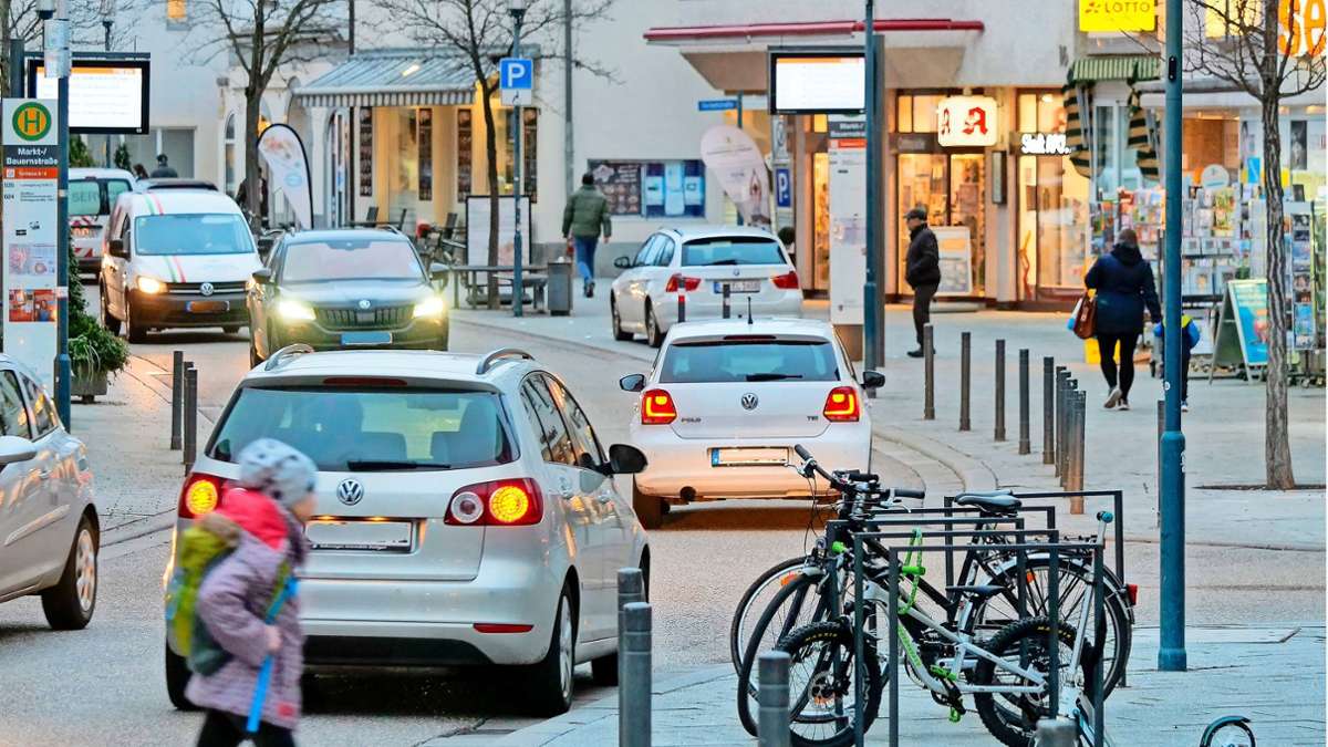 Verkehrswende in Ditzingen: Autos raus, Radler rein – und auch mehr Grün