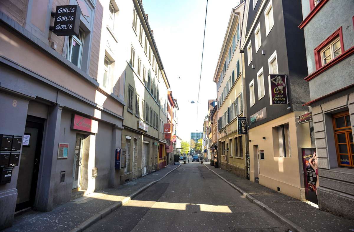 Corona-Pandemie: Prostituierte beklagen zu strikte Handhabe in Stuttgart