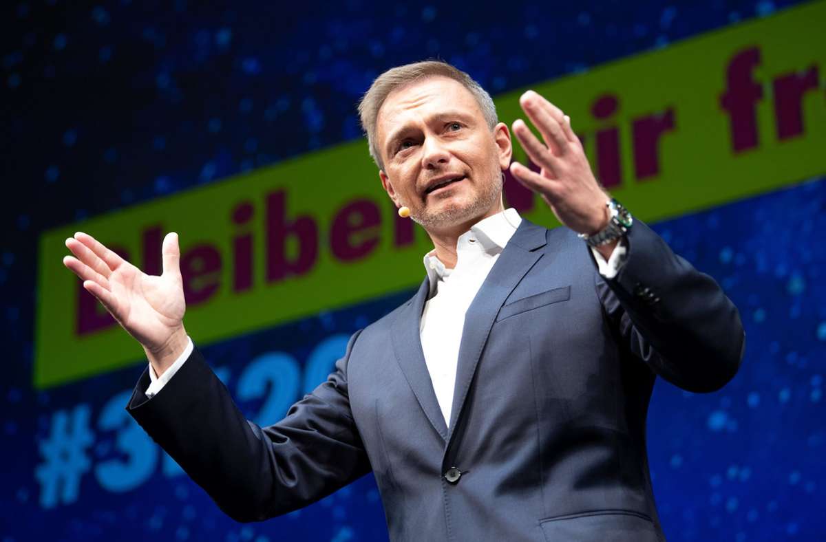 Wahl beim FDP-Parteitag: Christian Lindner bleibt Vorsitzender und wird Spitzenkandidat