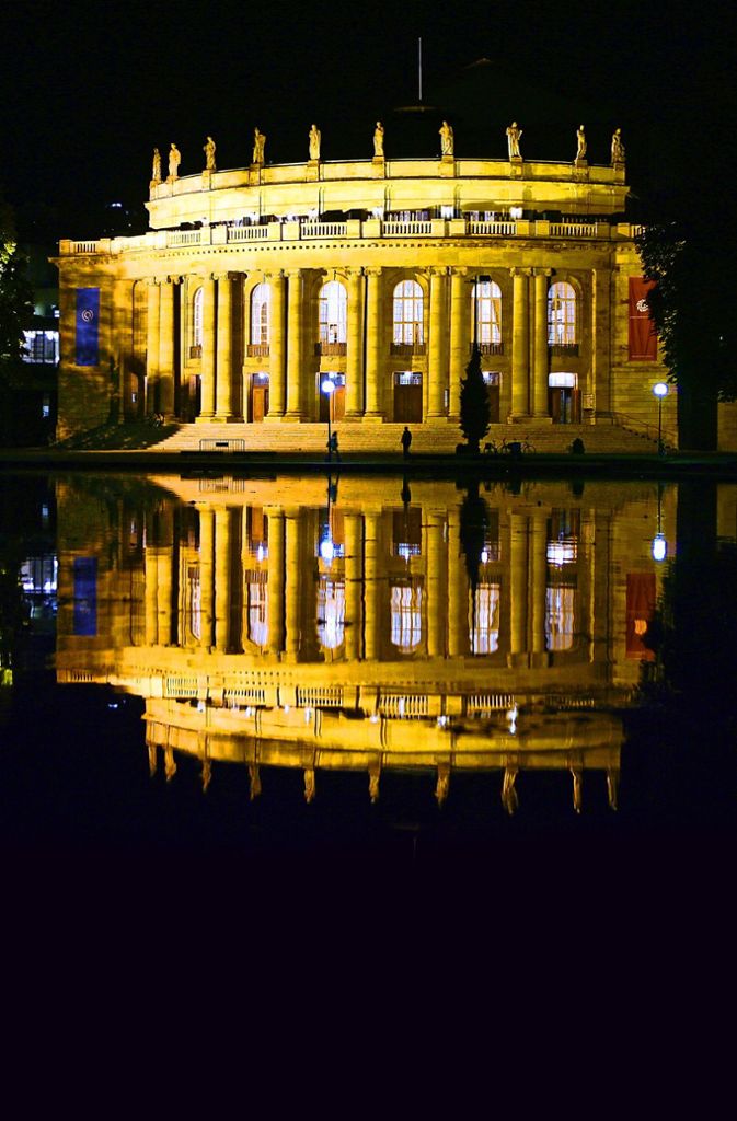 Leuchtende Hoffnung: Das Opernhaus in Stuttgart soll auch in 50 Jahren noch strahlen