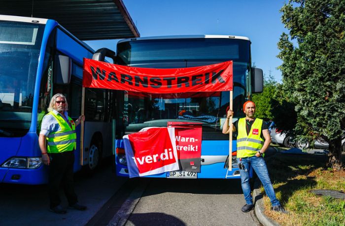Baden-Württemberg: Streiks von Busfahrern drohen - Verdi plant Urabstimmung