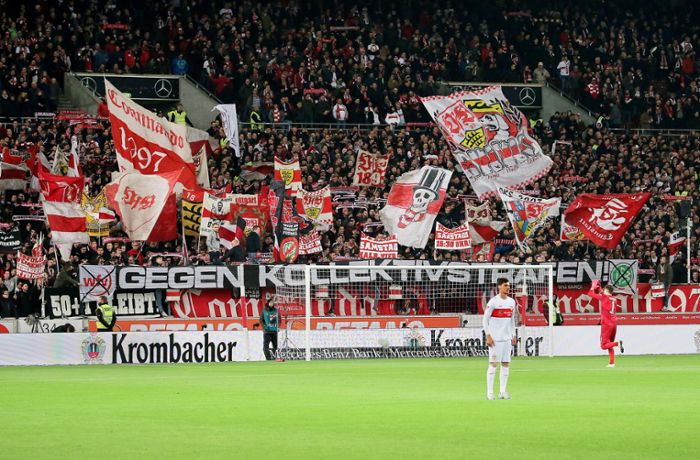 Ein Jahr Geisterspiele beim VfB Stuttgart: Als noch 54 302 Fans den VfB im vollen Stadion sahen