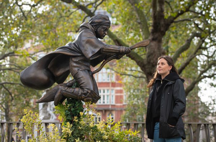 In London: Neue Harry-Potter-Statue enthüllt