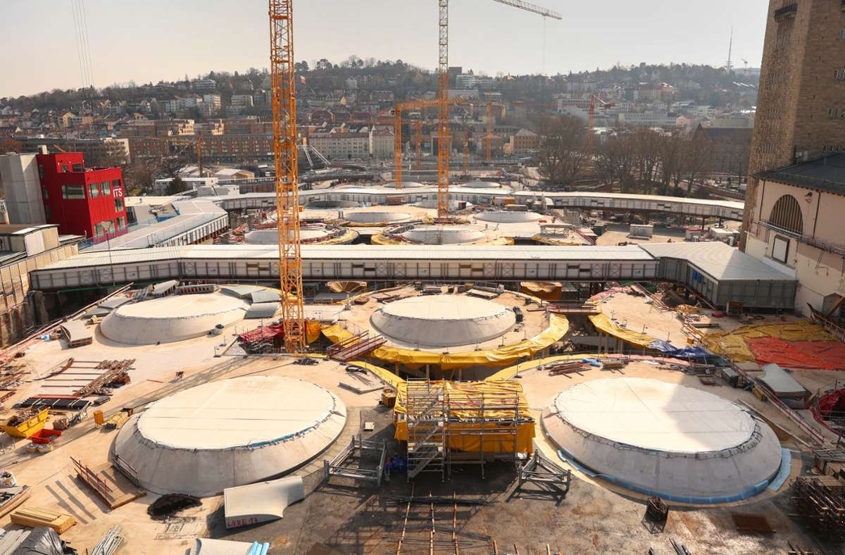Umbau für Stuttgart 21: Neuer Weg zu den Gleisen im Hauptbahnhof gilt ab Ende März