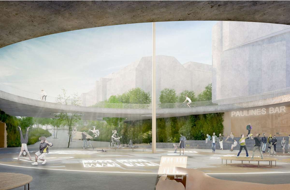 Ein Aktivpark am Österreichischen Platz ist eine der Visionen der erfolgreichen Architekten.