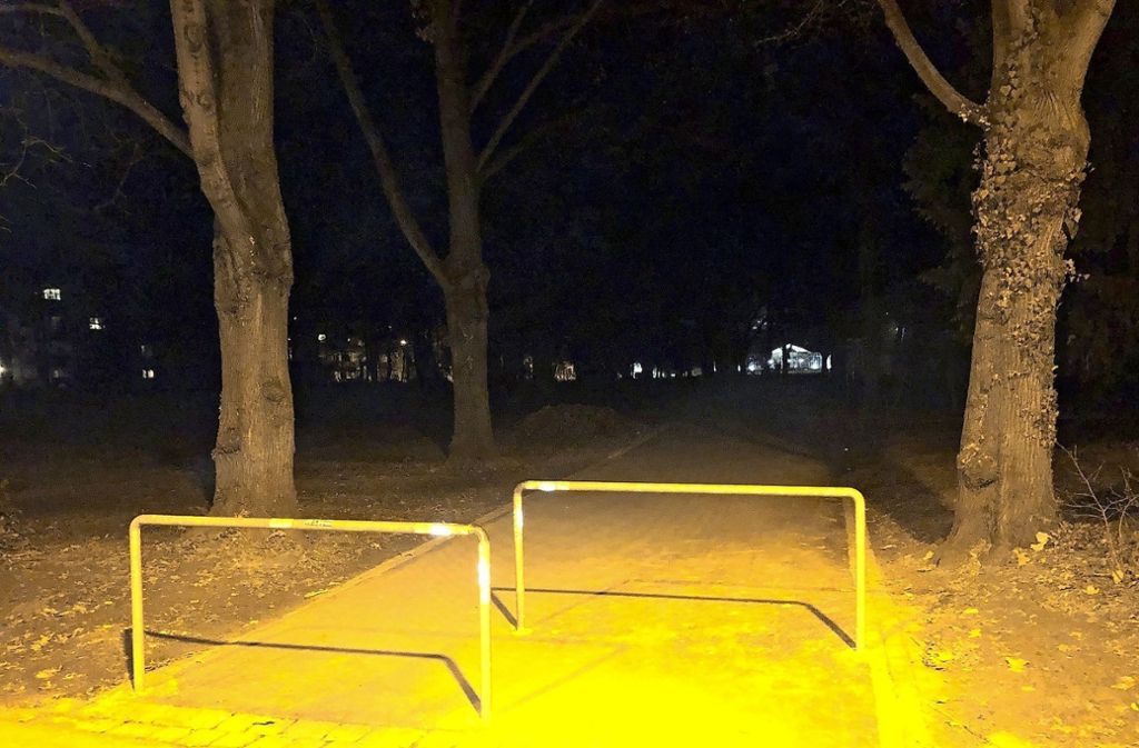 Anwohner wünschen sich eine  Beleuchtung – Gartenamt verweist auf den Naturschutz: Im Kurpark ist es nachts zappenduster