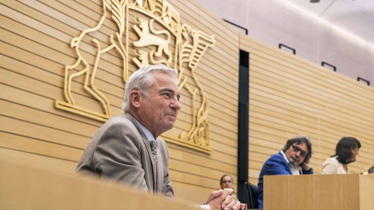Briefaffäre um Thomas Strobl: Entlassungsantrag scheitert im Landtag