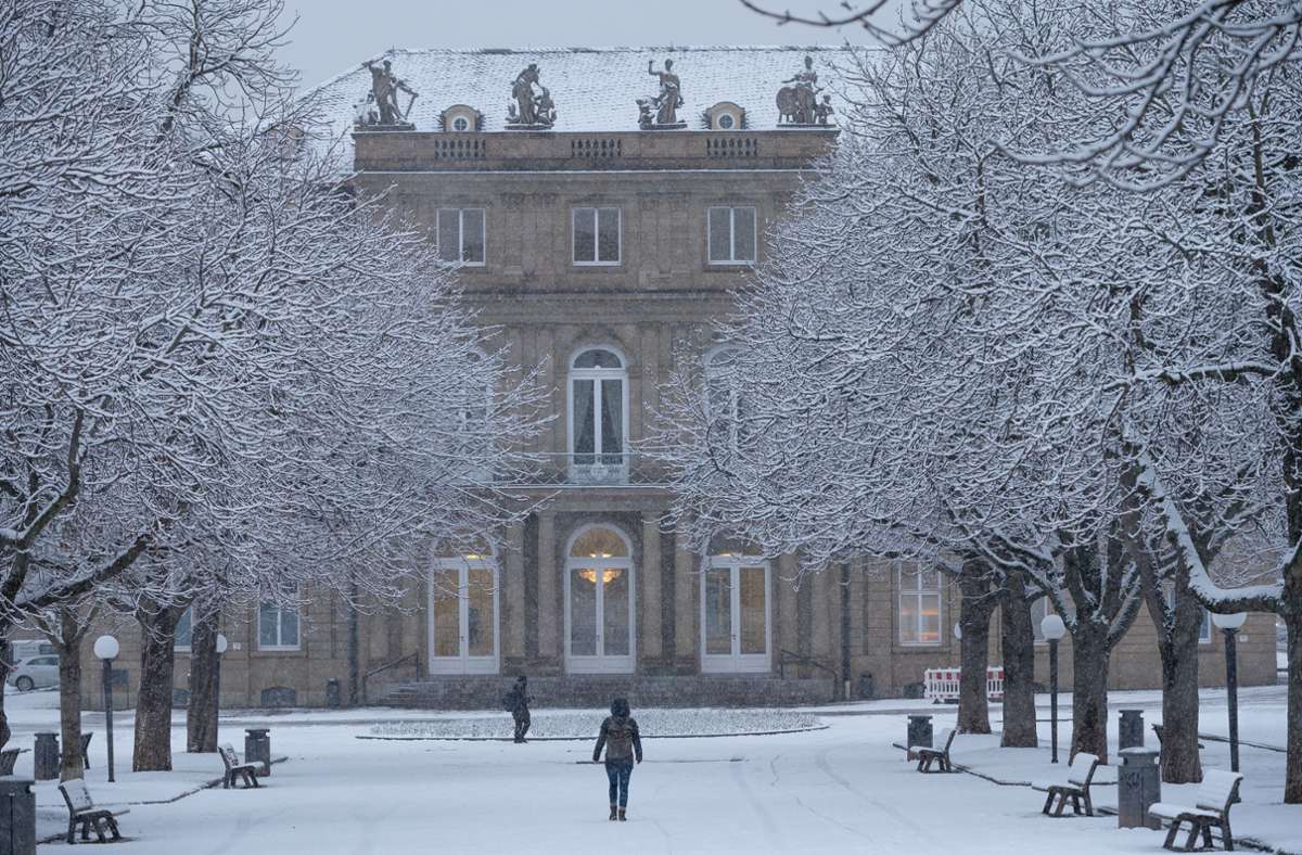 Schnee auf Instagram: Stuttgarter zeigen ihre verschneite Stadt