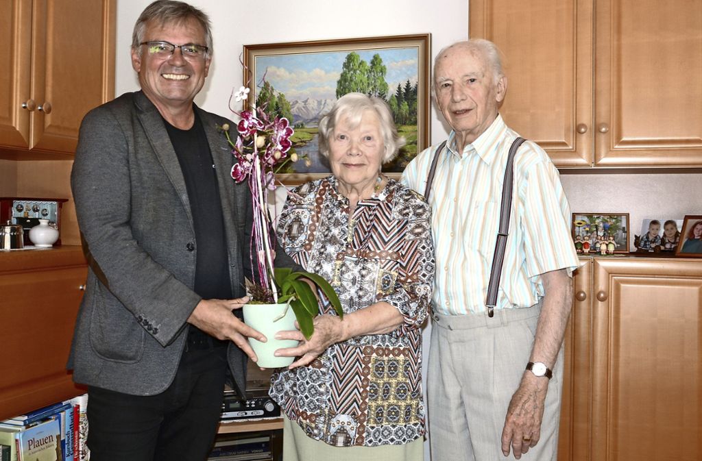 Siegfried und Renate Krause sind seit 65 Jahren verheiratet – Gefunkt hat es beim Tanzen: Seit 65 Jahren verheiratet