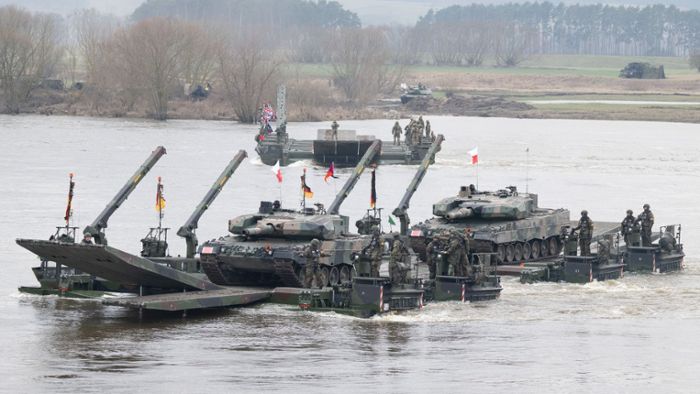 An der Weichsel in Polen: Die Nato übt für den Ernstfall